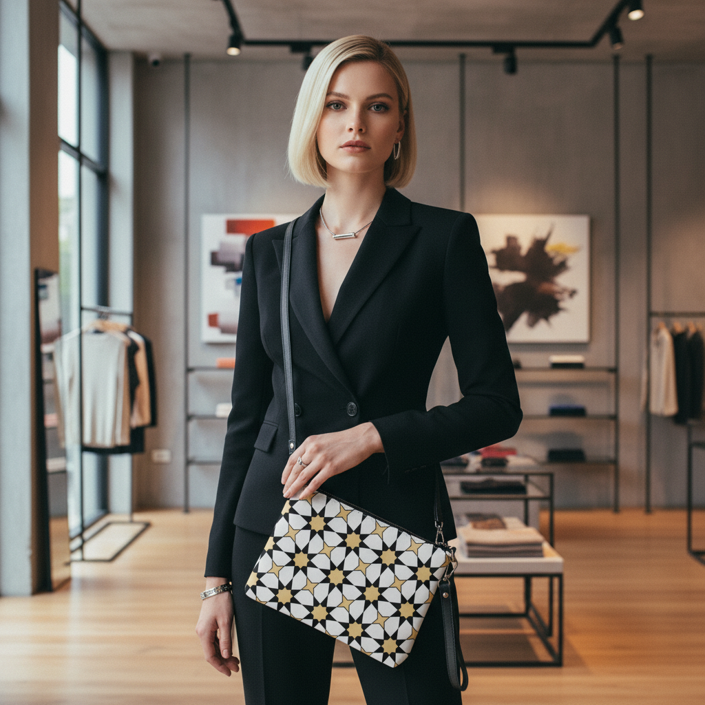 The Pattern on Your Bag Has Twelve Points — Each One Deliberate