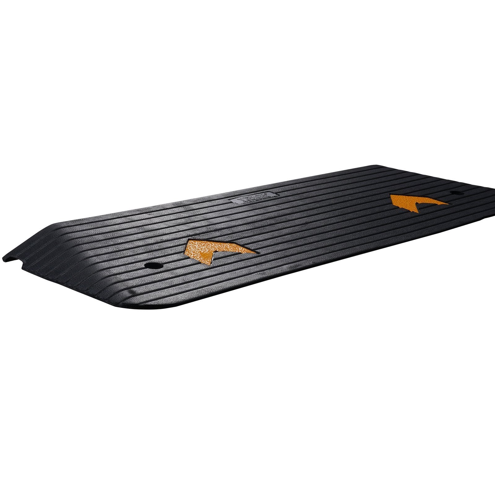 VEVOR Upgraded Rubber Threshold Ramp — 15 Ton Heavy-Duty Curb Ramp (Black)