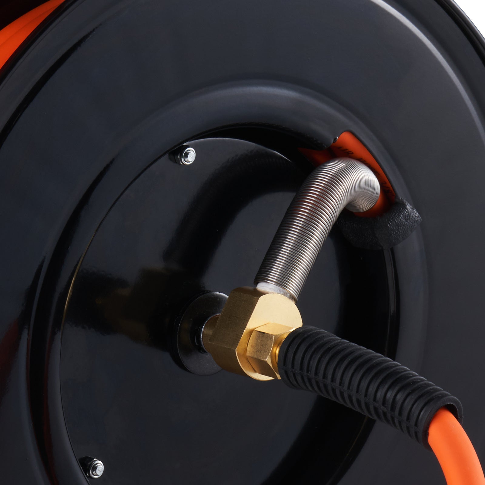 VEVOR Retractable Air Hose Reel, 50 FT Hybrid Air Hose Max 300PSI