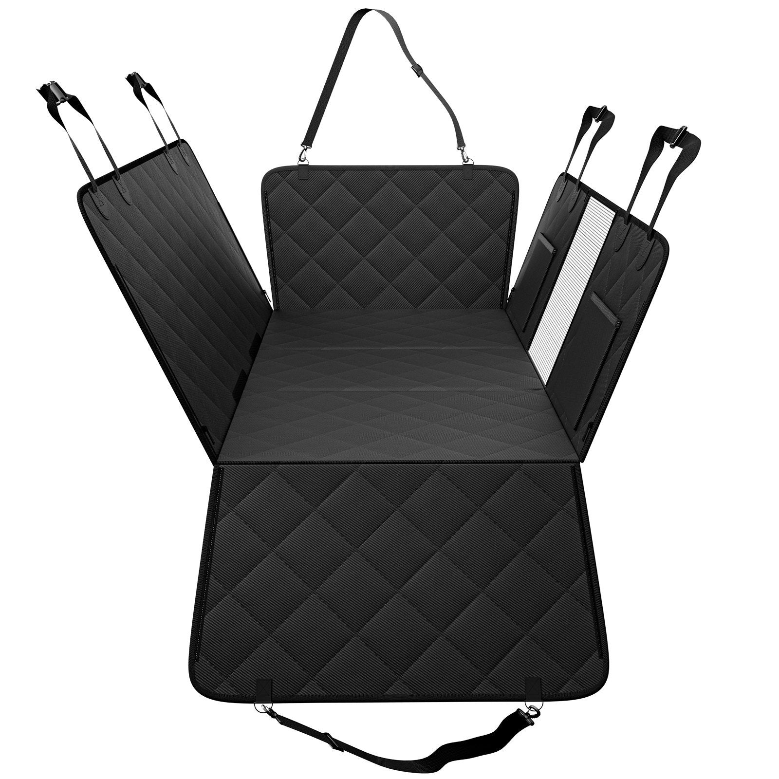 VEVOR 53 x 24.8 in Dog Car Seat Cover for Back Seat — Waterproof 600D