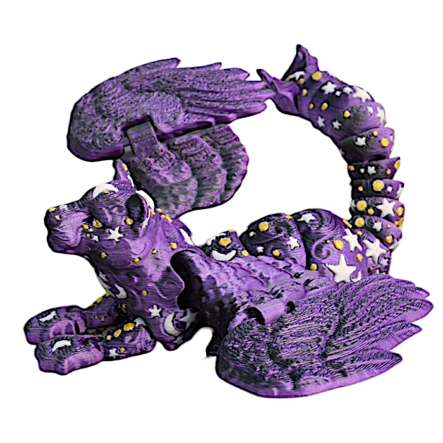 Cosmic Dragon Space Style Exquisite Texture Science Fiction Creative Decorative Ornaments
