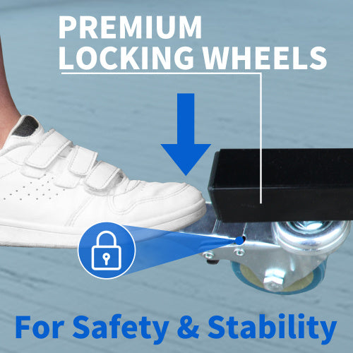 CYDD 8ft Mid-Size Foldable Table Tennis Table Set – Indoor Ping Pong Table with Net, 2 Paddles & 3 Balls