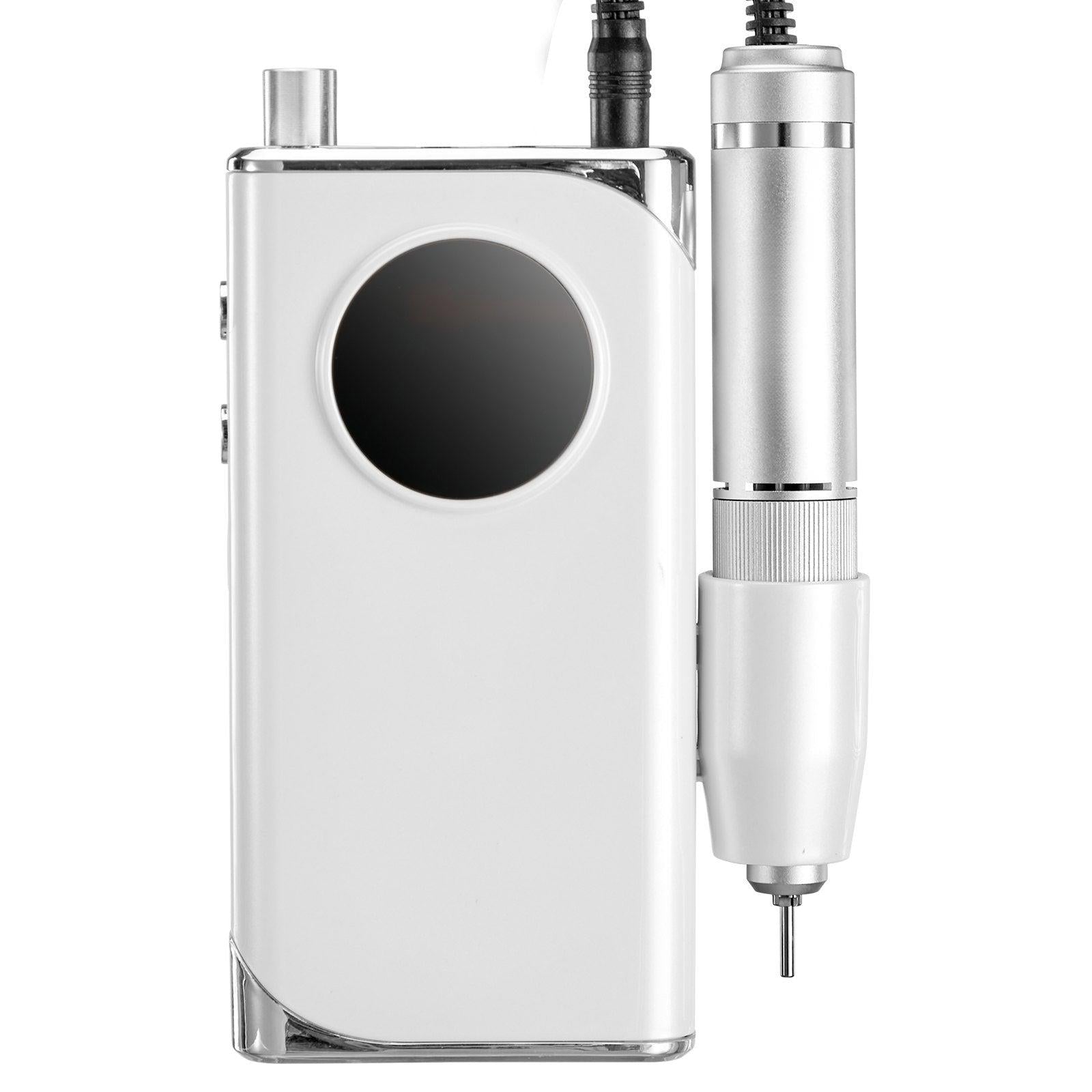 Coocosh E-File features an LCD display, high-speed operation, and versatile drill bits, making it ideal for both home use and professional pedicure services.