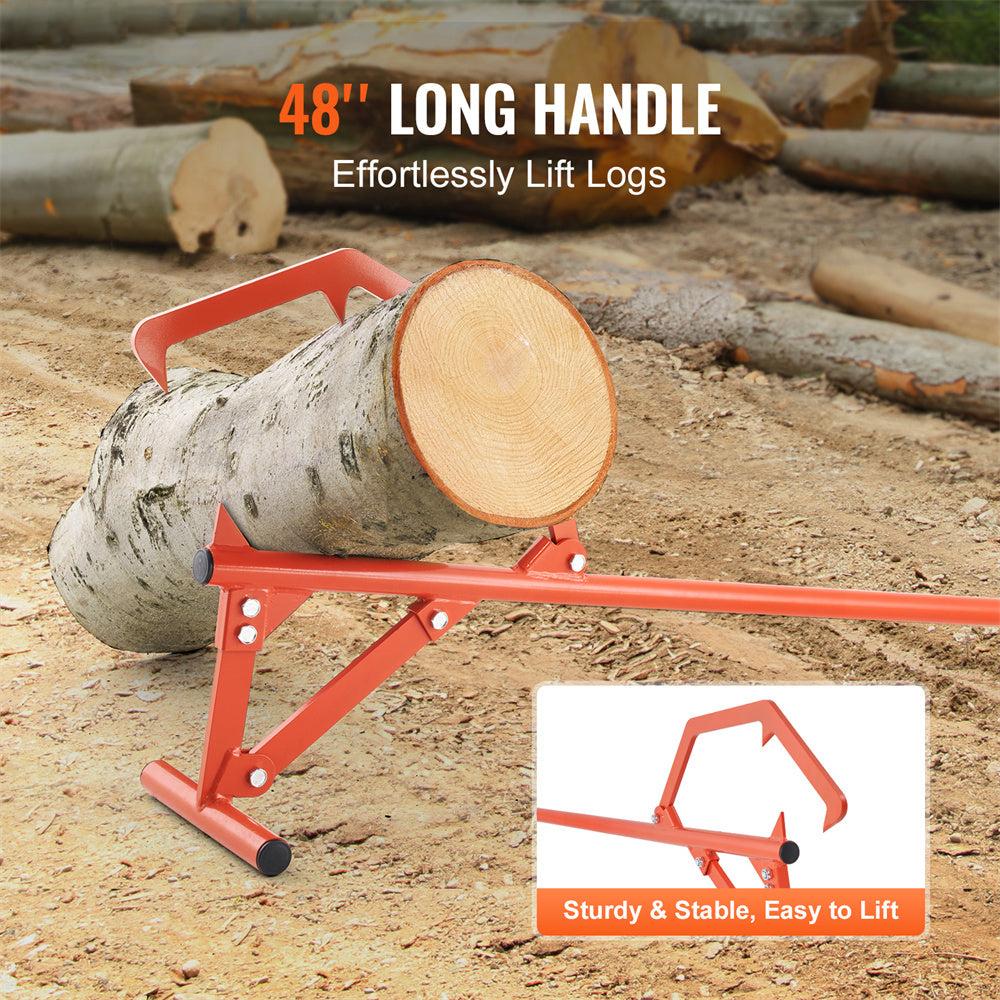 Enhance your outdoor tasks with the Coocosh Log Lifter, sporting a lightweight yet sturdy frame and designed for easy handling of logs up to 25 inches, ideal for winter firewood.
