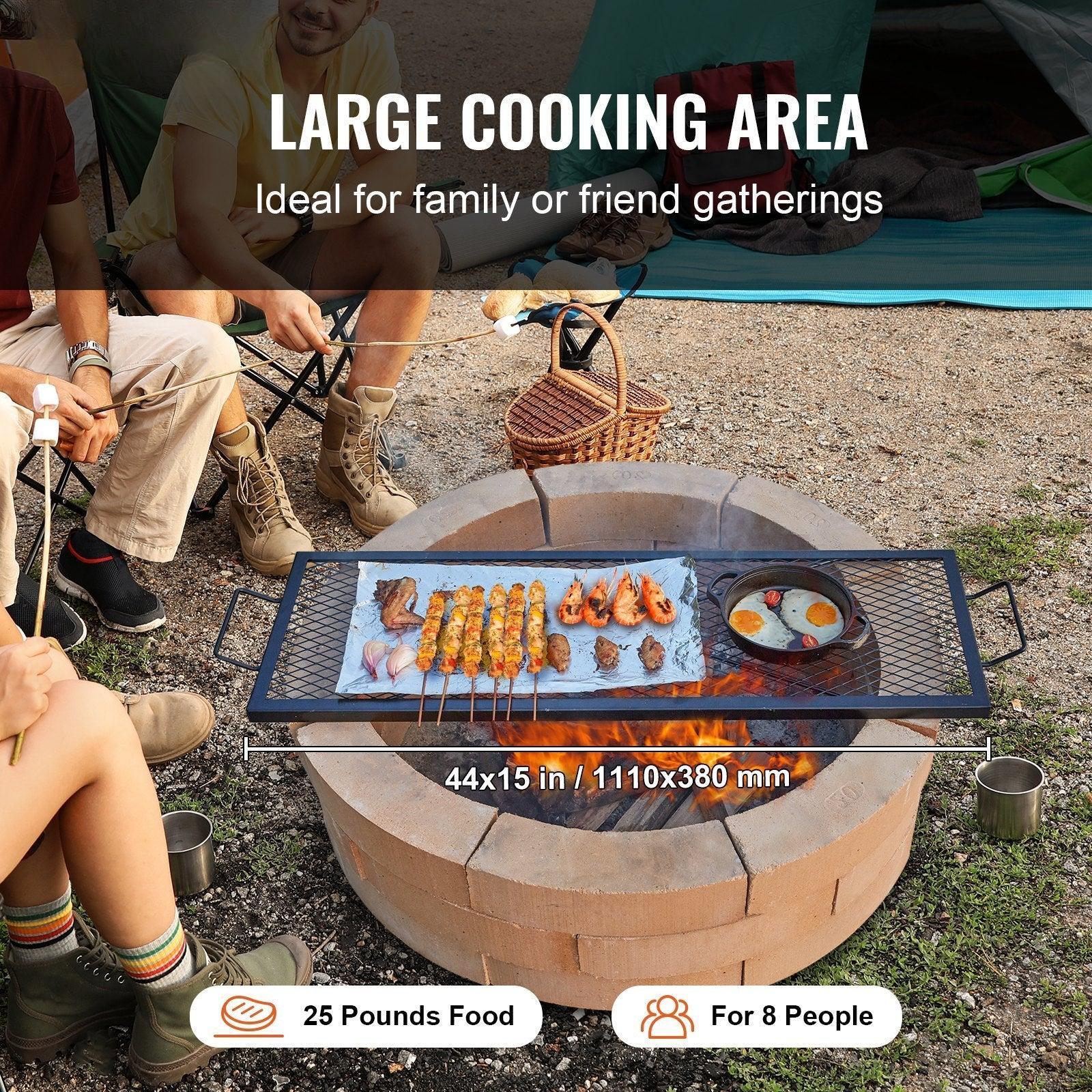 Vevor X Marks Fire Pit Grill Grate 44in - View 1