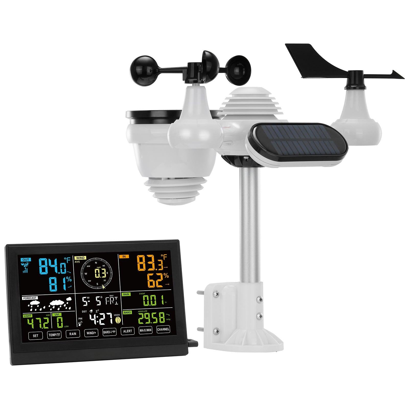 Vevor 7 In 1 Wireless Weather Station 7 5 Display - View 11