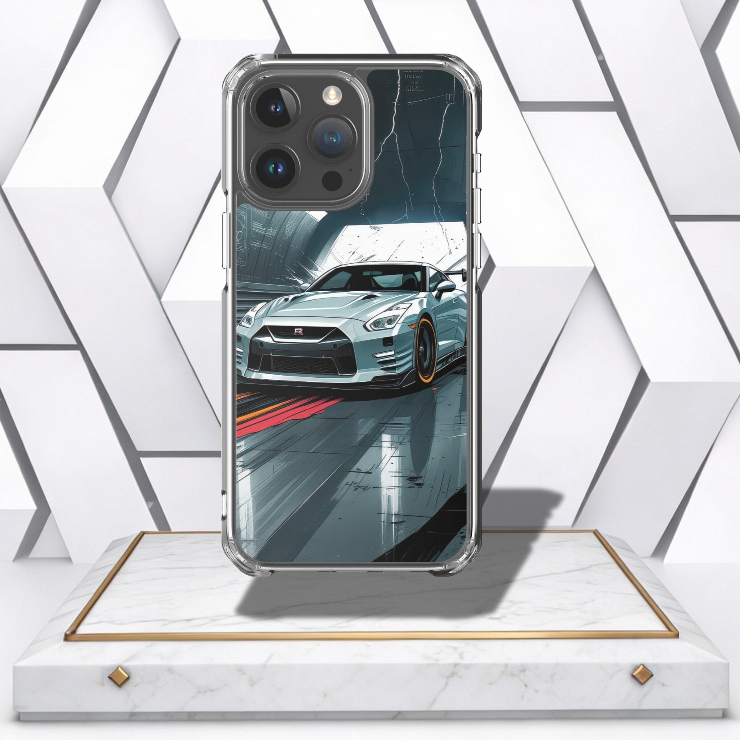 Coocosh iPhone case brings a touch of elegance with a stylish sports car design, expertly crafted to provide a perfect fit and reliable protection.