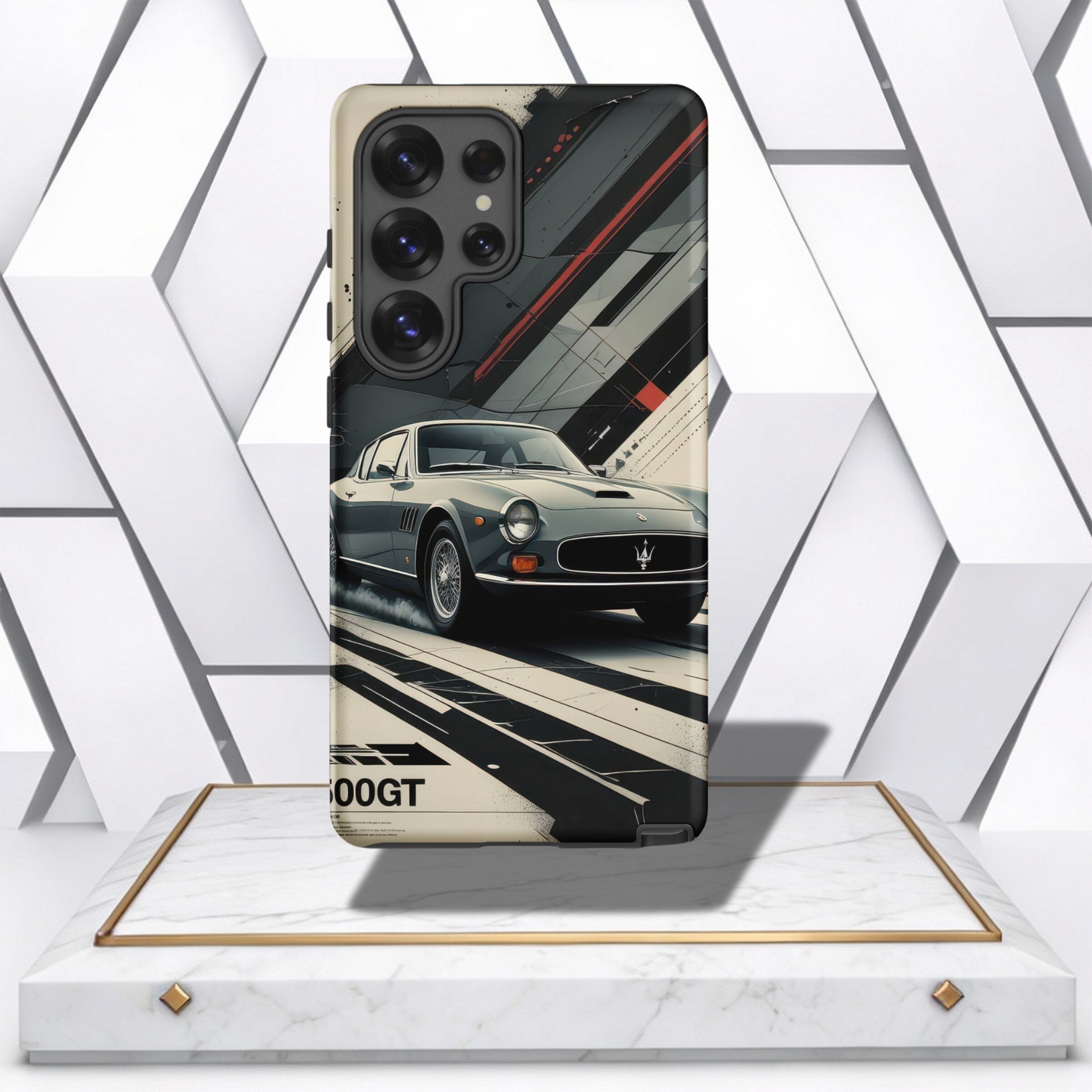 Coocosh Classic GT Velocity Tough Case in striking grey, featuring shock-absorbing qualities, perfect for safeguarding devices during creative work.