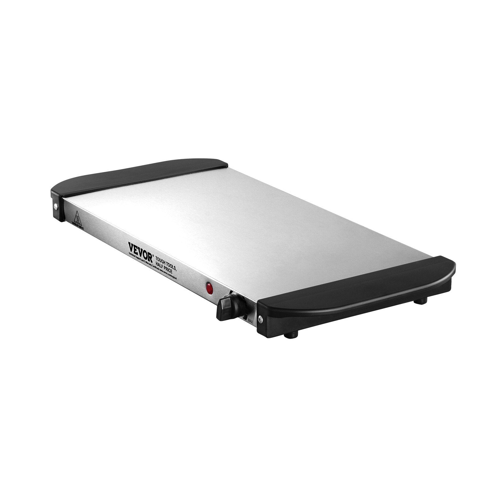 VEVOR Electric Warming Tray Buffet Food Warming with Temperature Control, Stainless Steel