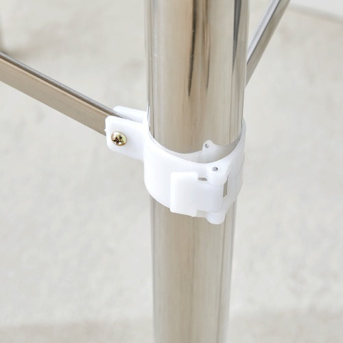 CYDD Silver Stainless Steel Folding Table Frame — Space‑Saving, Adjustable Table Leg