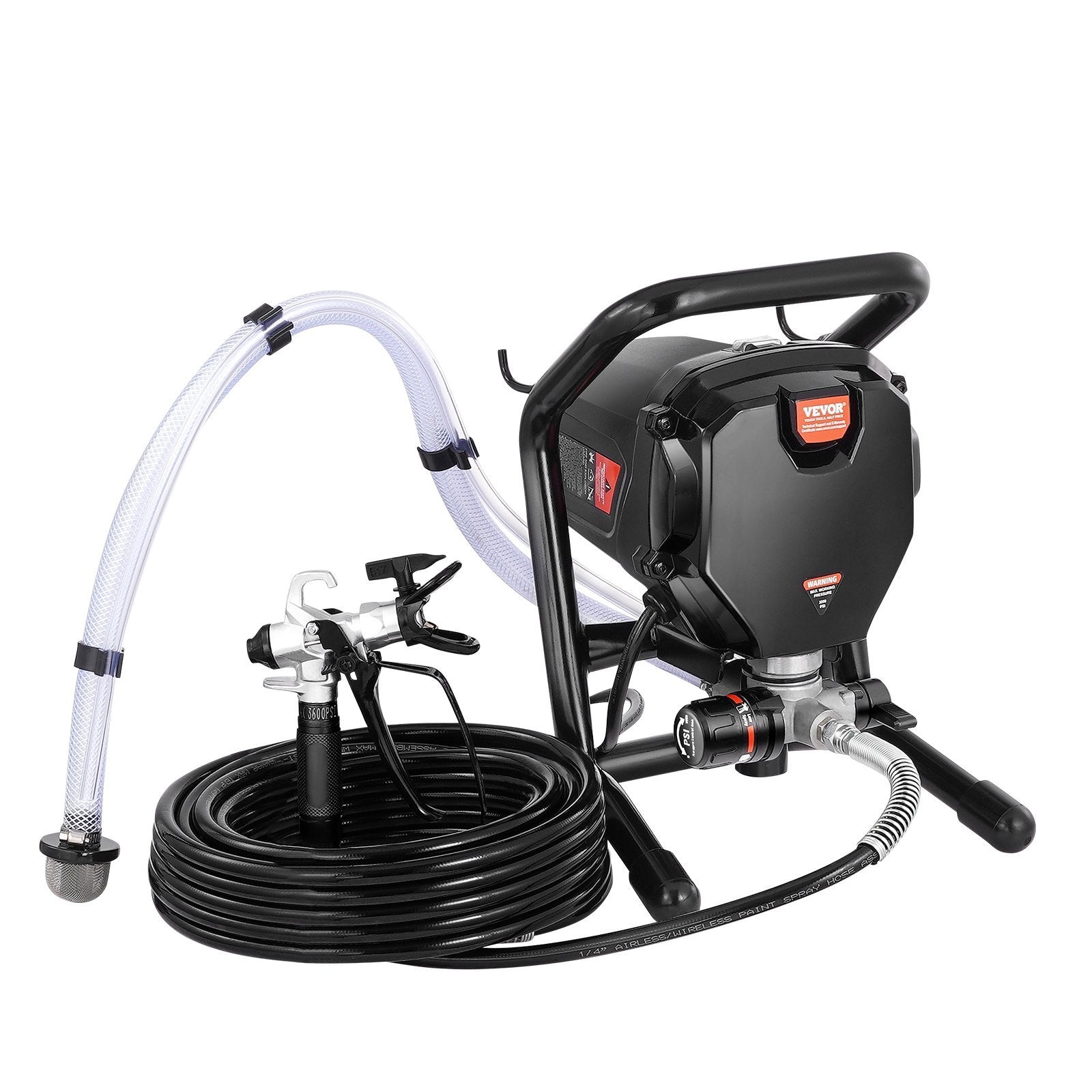 VEVOR Stand Airless Paint Sprayer, 3000PSI 750W