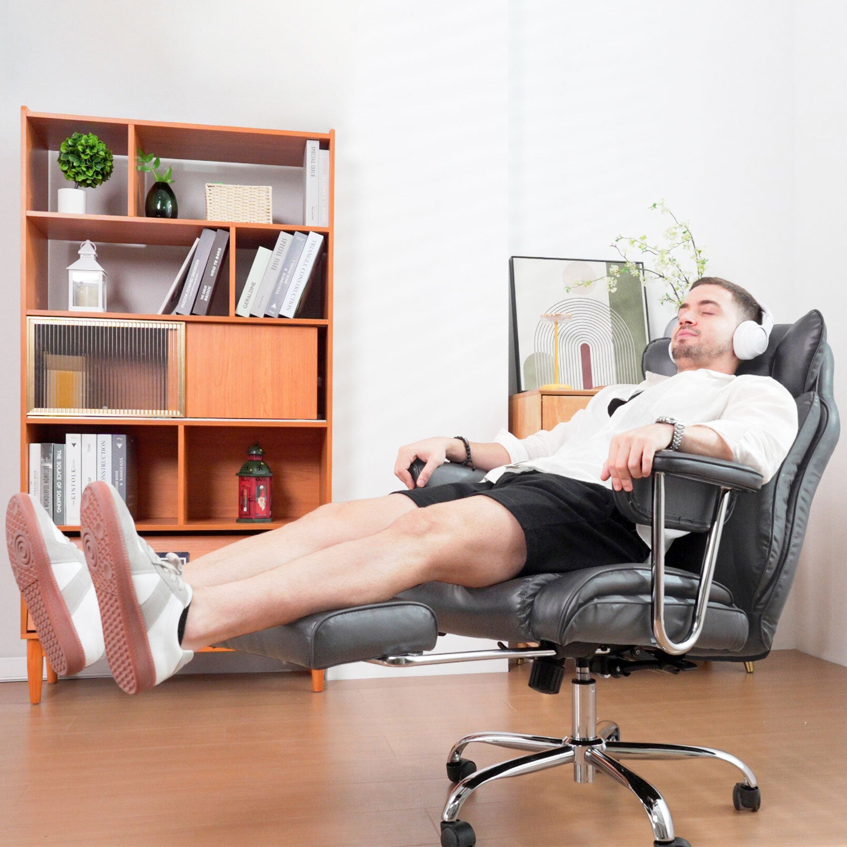 400lb Big And Tall Office Chair Black Cjfu2442203 - View 6