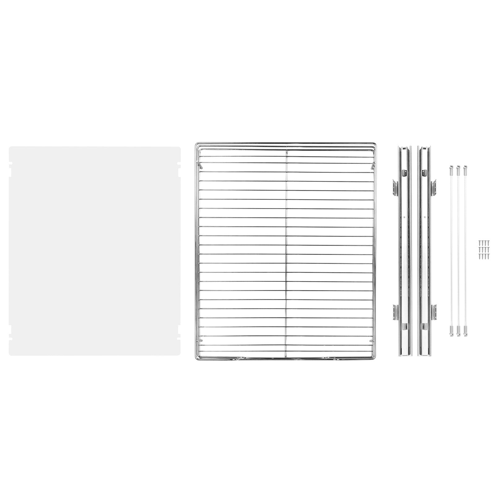 VEVOR 14W X 21D Pull Out Cabinet Organizer, Heavy Duty Slide Out Pantry Shelves