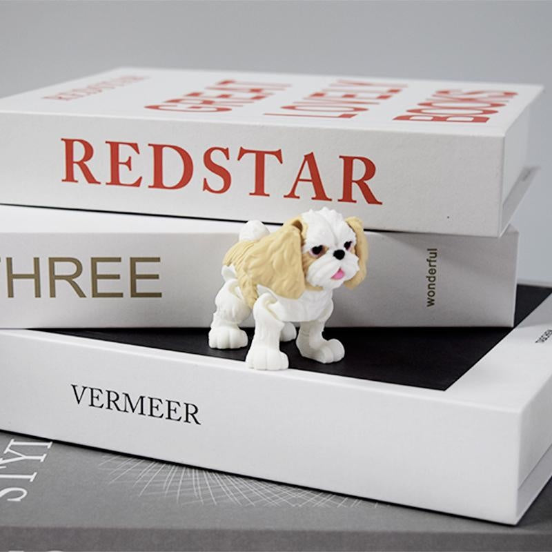 Cute Shih Tzu Figurine — Exquisite Craftsmanship, High-Quality Texture