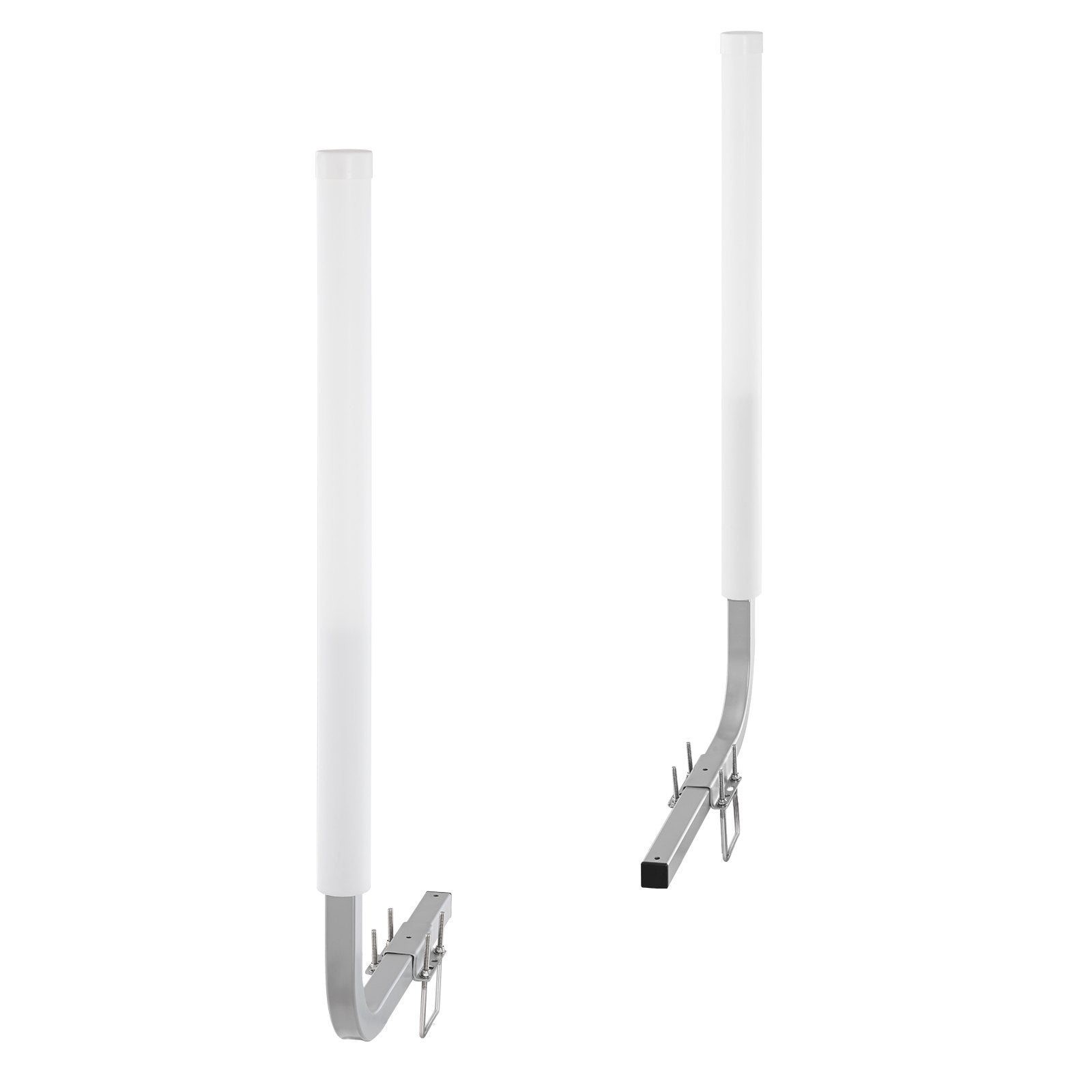 VEVOR Boat Trailer Guide Poles, Adjustable 2PCS, Galvanized Steel with PVC Sleeves