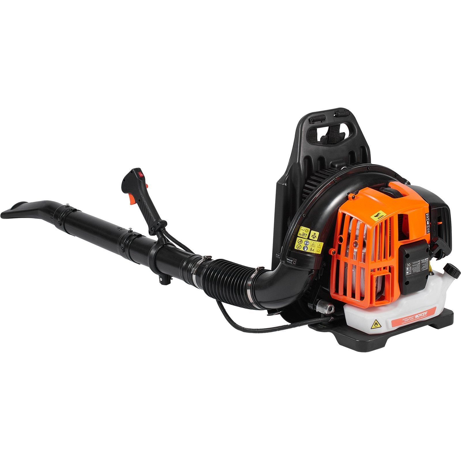 52cc Backpack Leaf Blower – 480 CFM, 175 MPH, 1.37L Tank | VEVOR
