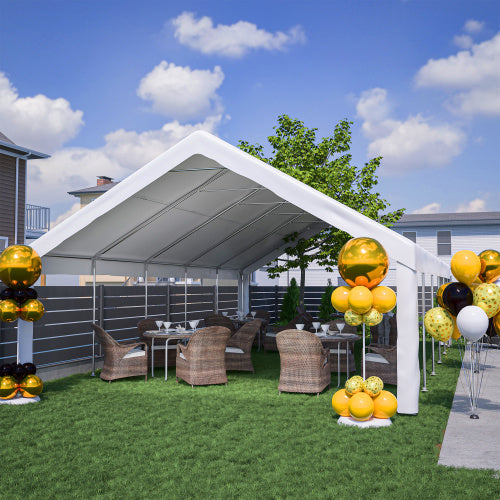 20x32 FT Party Tent With 3 Storage Bags & Removable Sidewalls, Outdoor Canopy Gazebo