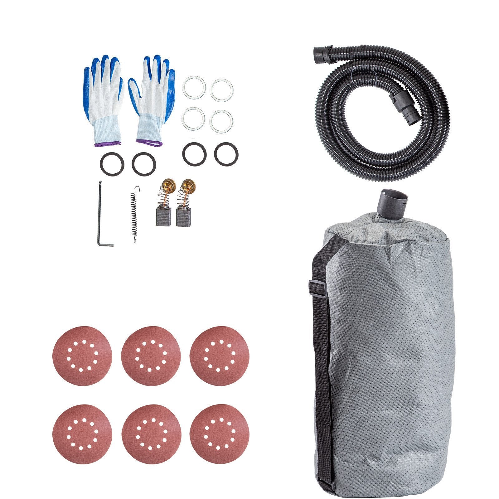 VEVOR Drywall Sander 850W, Variable Speed Electric Sheetrock Sander with Telescopic Handle, LED Light & Dust Bag