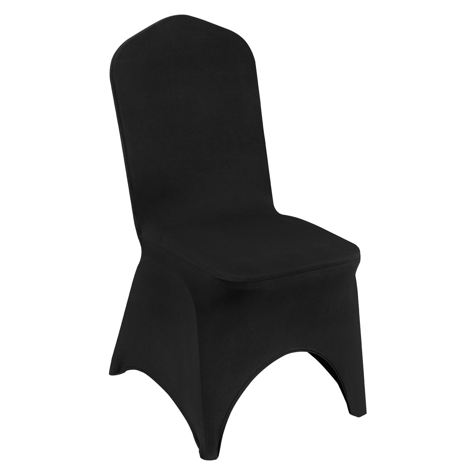 VEVOR Stretch Spandex Folding Chair Covers — Universal Black (50pcs)