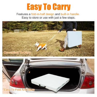 Portable Folding Table 135kg Camping Cydd - View 2