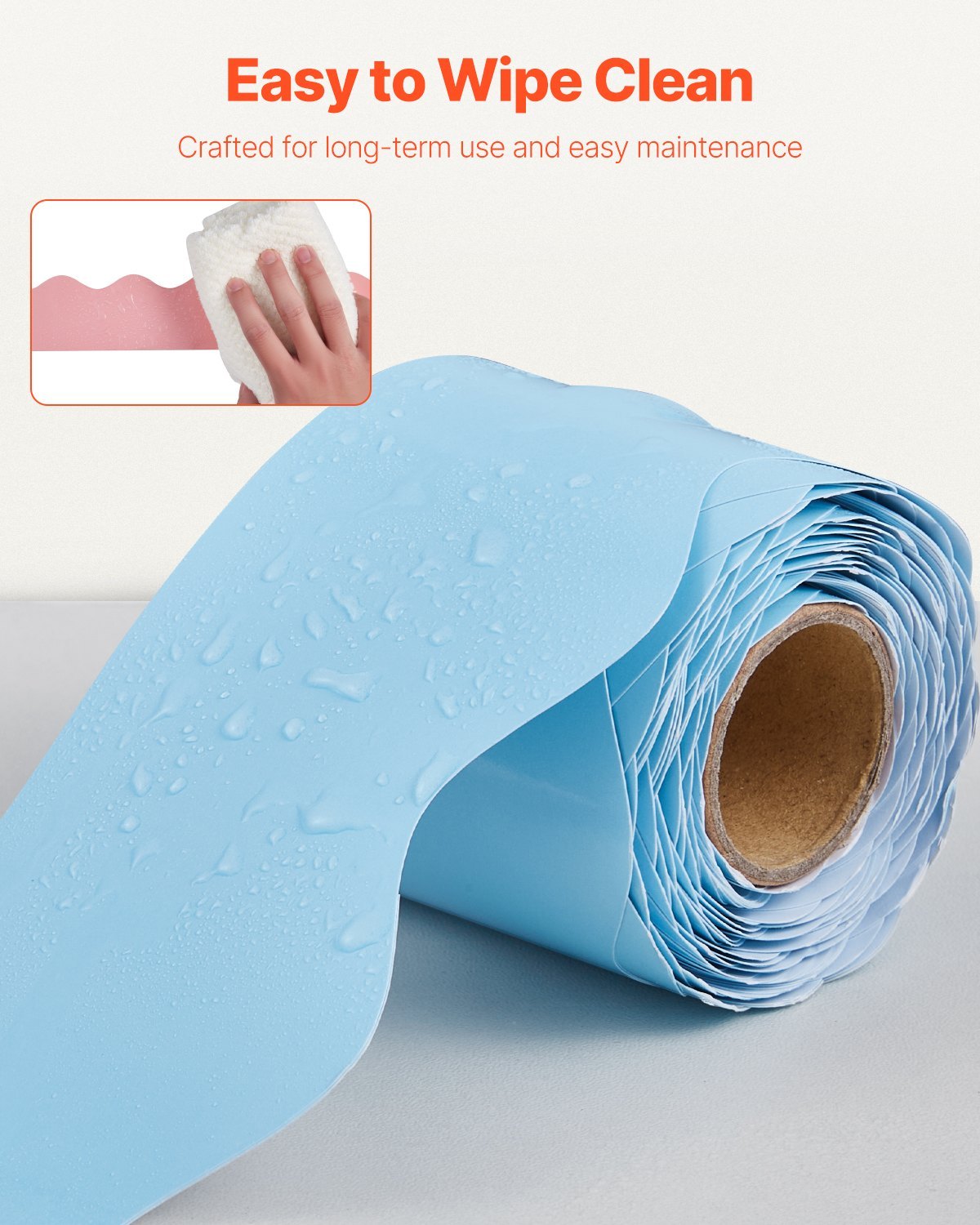 Bulletin Board Borders 6 Rolls 32.8 Ft Rolled Scalloped Border Trim For School