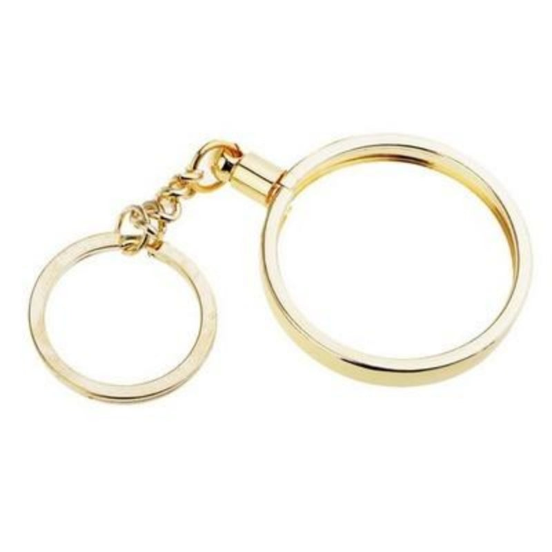 Holiday Creative Metal Coin Keychain