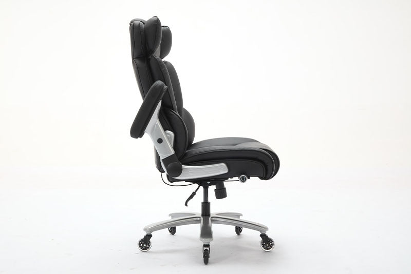 Big & Tall Executive Office Chair — 500 lb Capacity, Adjustable Lumbar & Flip-up Arms
