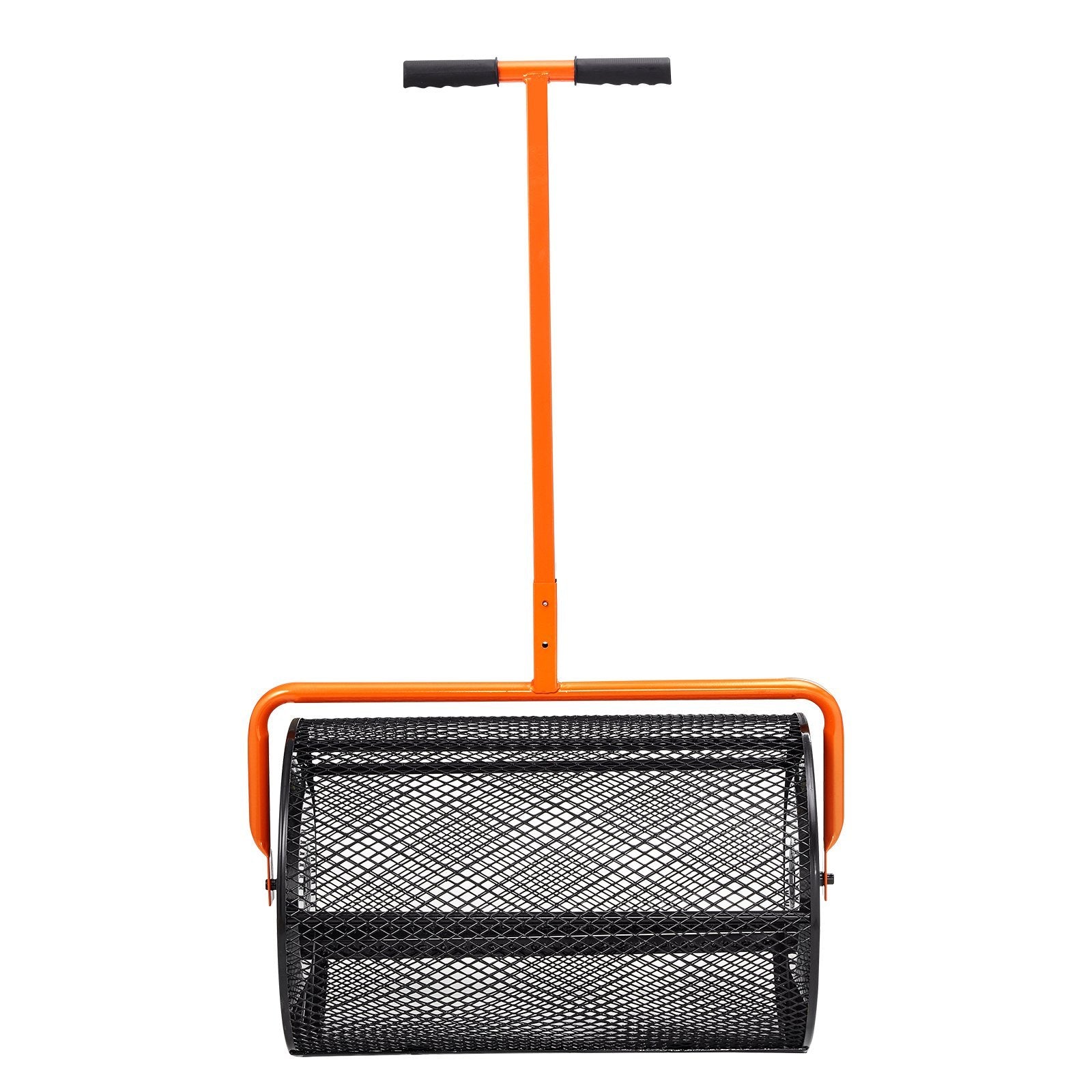 VEVOR Compost Spreader Peat Moss Spreader 24 Inch — Height Adjustable Lawn & Garden Spreader