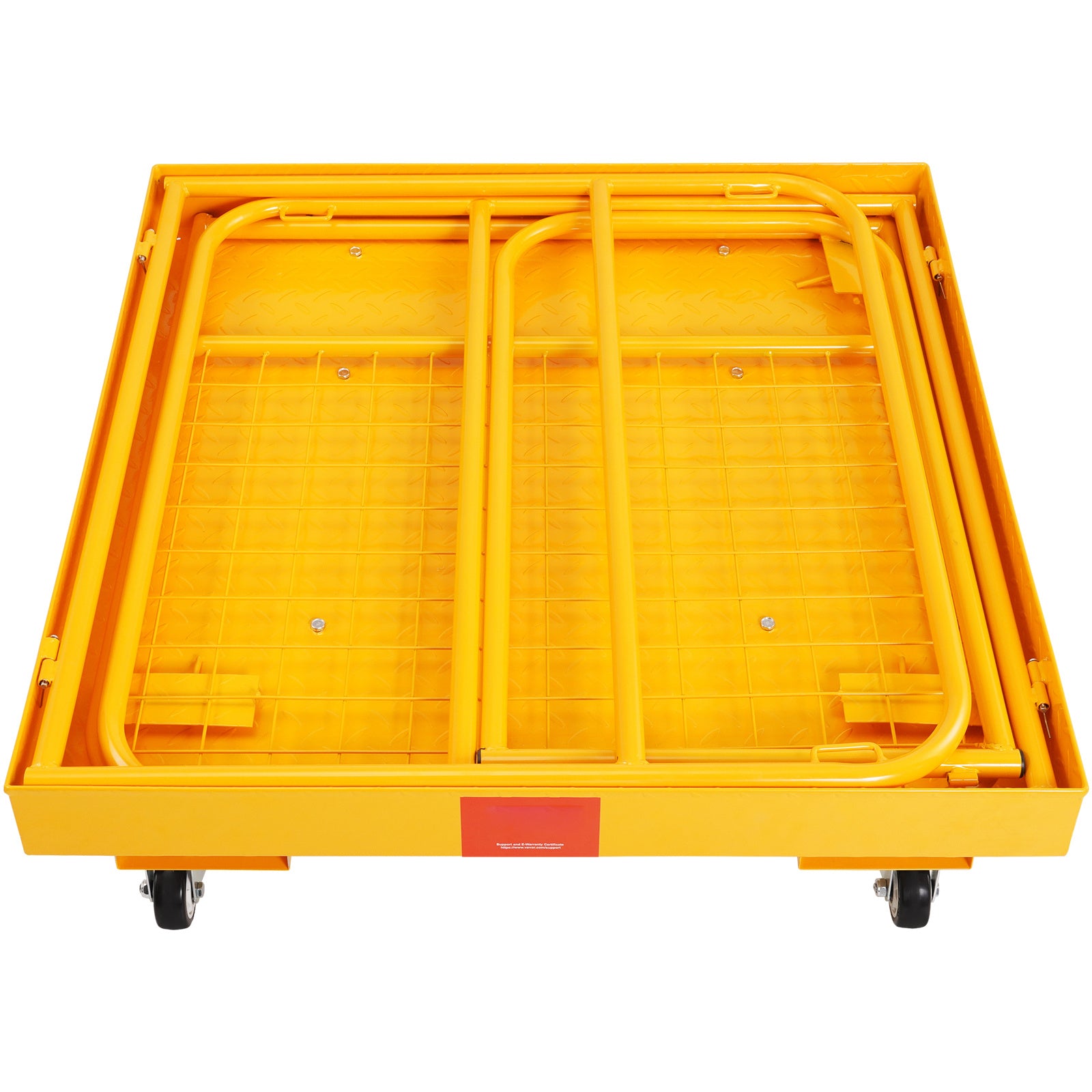 VEVOR Forklift Safety Cage, 1200 Lbs, 36 x 36 in Folding Work Platform