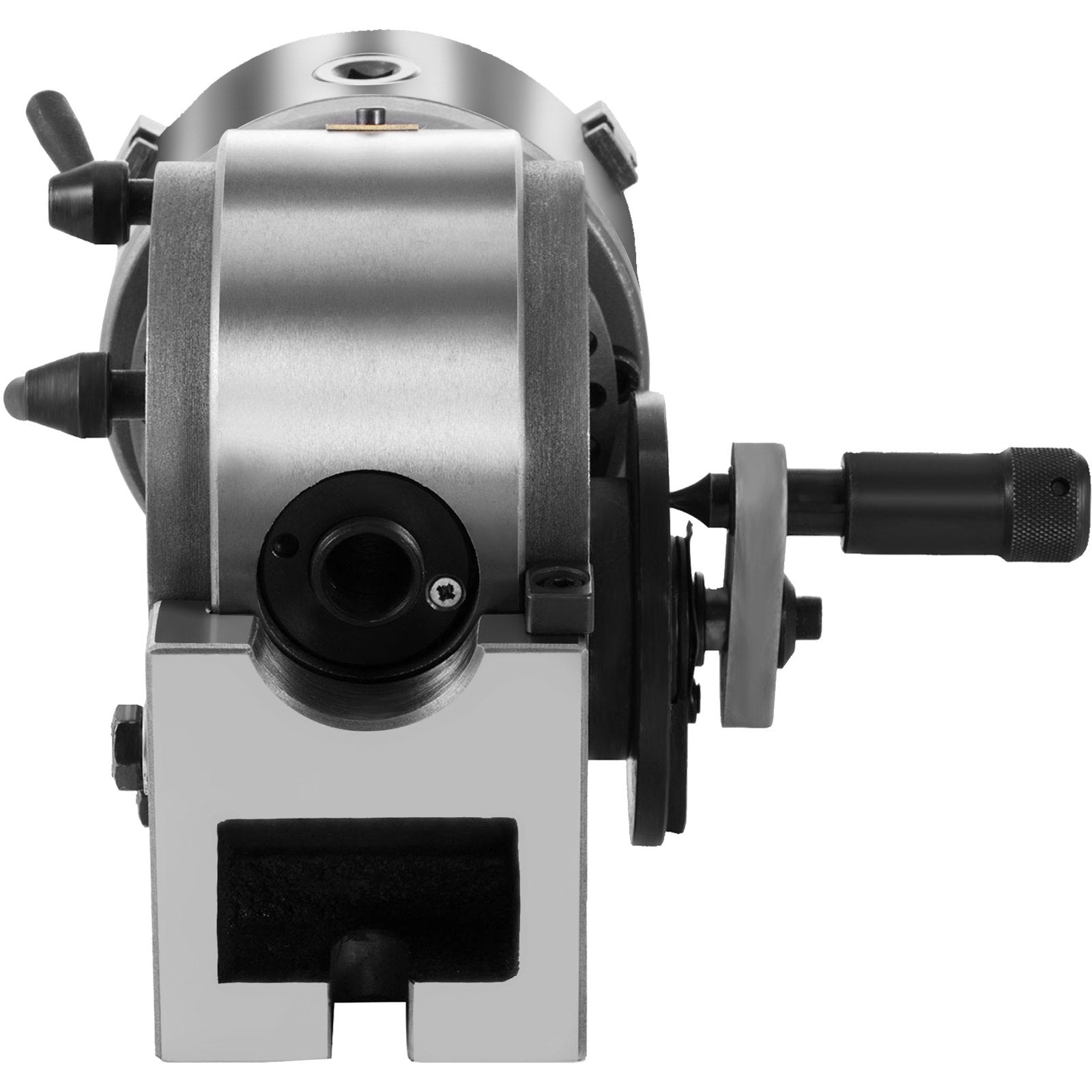 VEVOR BS-0 5in Dividing Head Set with 3-Jaw Chuck — Precision Milling Indexing Head