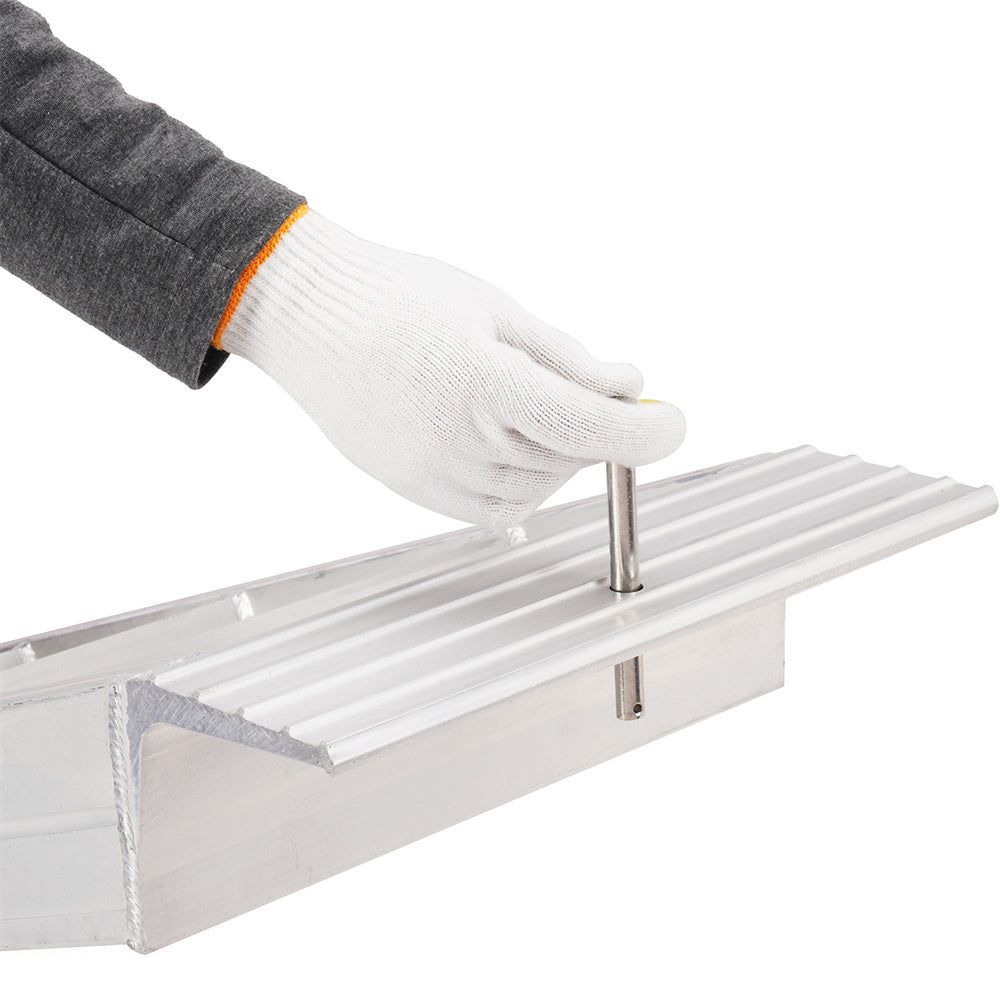 VEVOR Aluminum Ramps, 8810 lbs (Pair) — 72in x 15in Heavy-Duty Loading Ramps