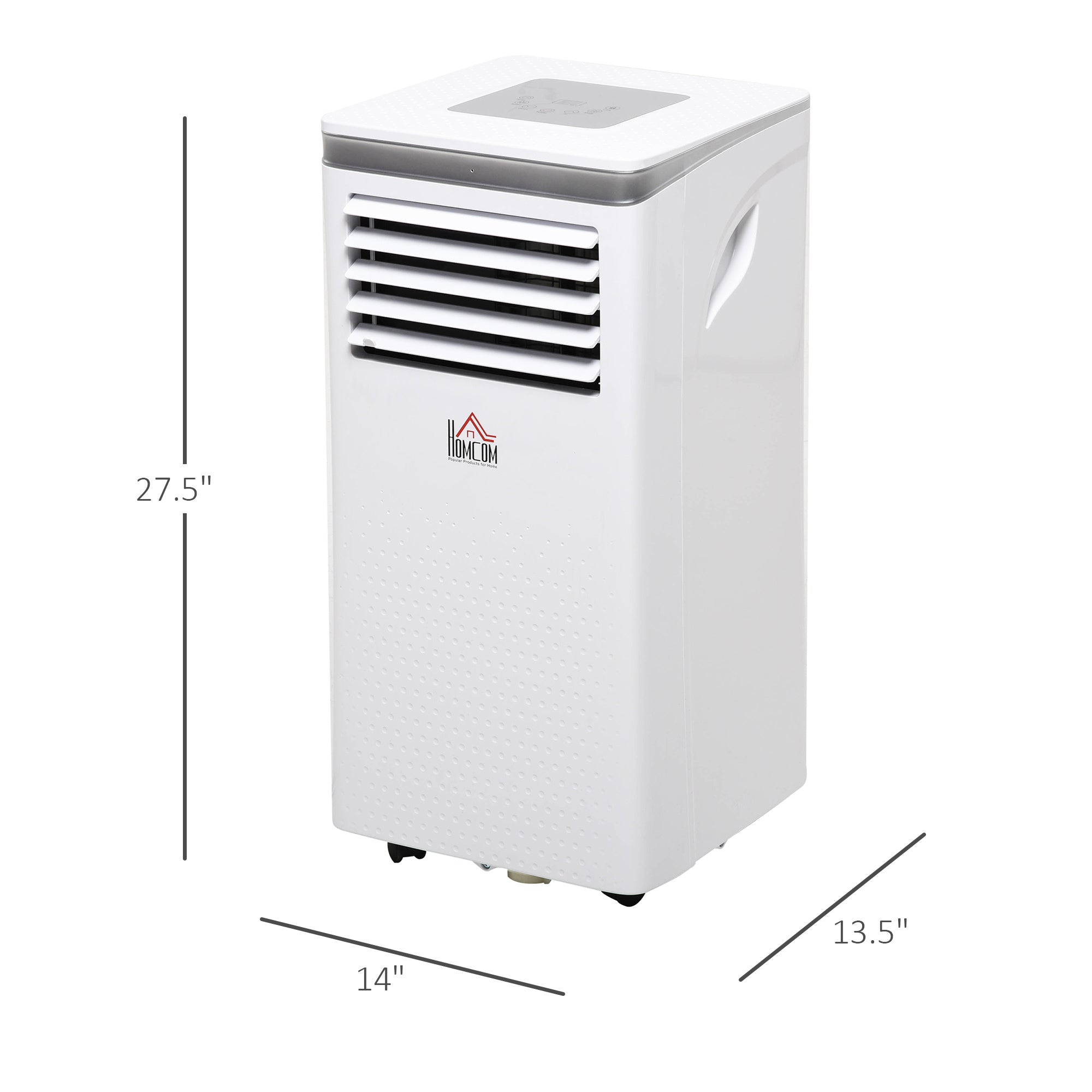 Portable Air Conditioner 7000BTU Remote Fan Modes 24 Hour Timer Auto Off