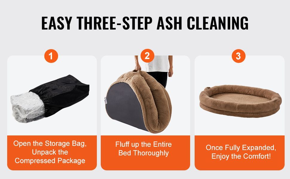 Human Dog Bed – 72×48×10" Oversized Floor Lounger, Washable Faux Rabbit Fur