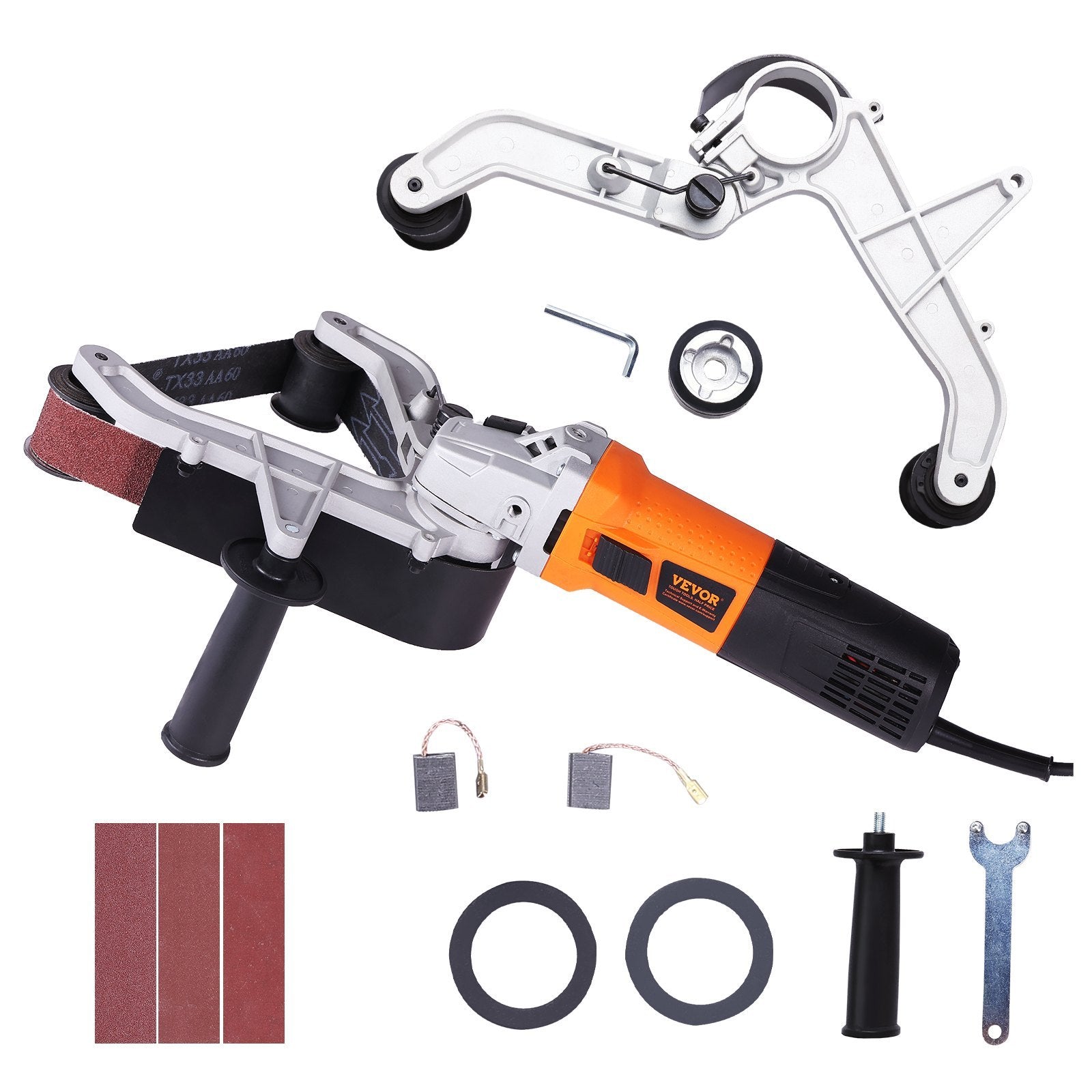 VEVOR Pipe Tube Polisher Sander — 6-Speed 1100–3200 RPM, 1000W