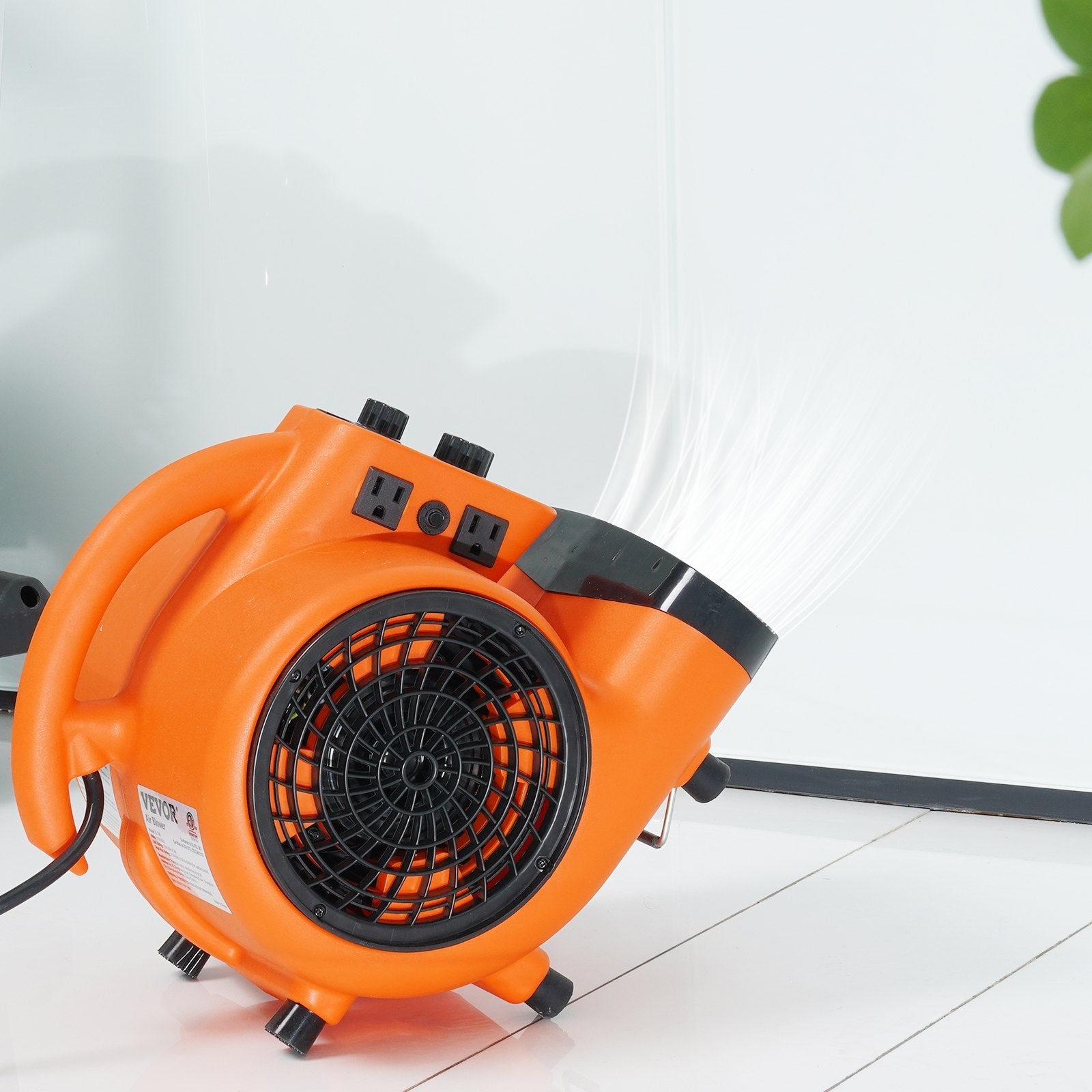 VEVOR Floor Blower - 1000 CFM Air Mover (Portable Carpet Dryer Fan) - ETL Listed