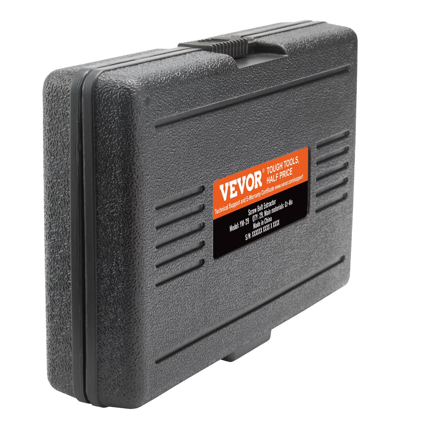 VEVOR 29-Piece Bolt & Nut Extractor Set, CR-MO Steel, 6–10mm with Case