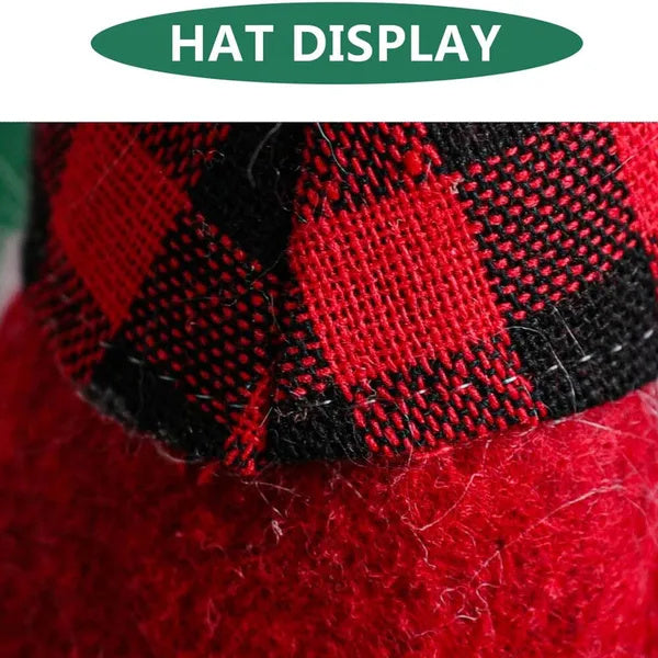 12 Pcs Christmas Gnomes Hanging Ornaments Tomte Plush Faceless Gnome Xmas Tree Wall Table Decor