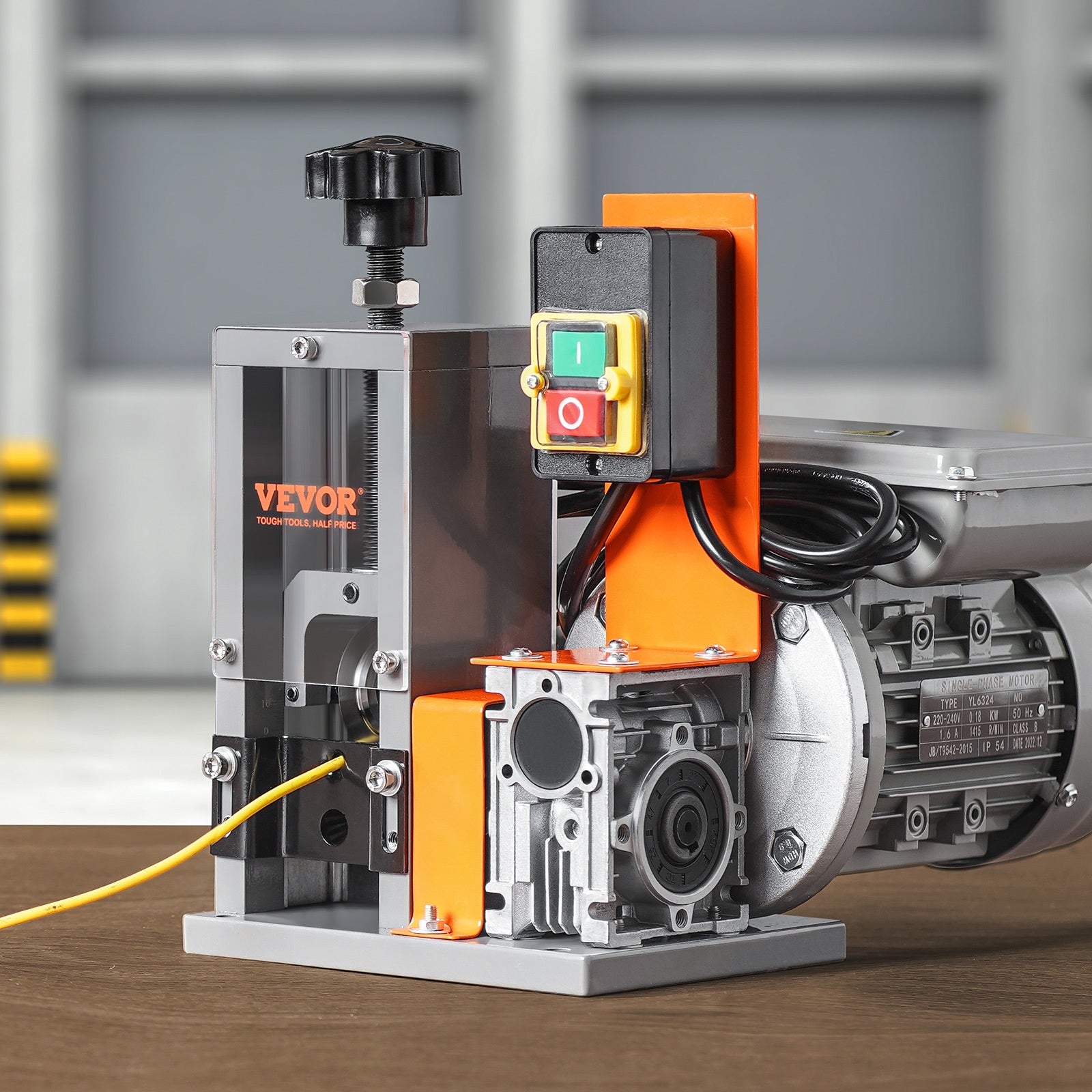 VEVOR Automatic Wire Stripping Machine, Electric Motorized Cable Stripper, 180 W