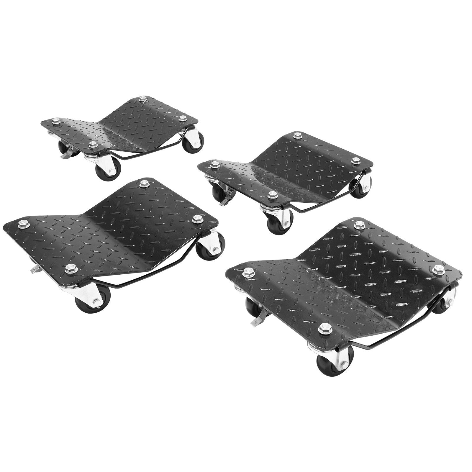 VEVOR Wheel Dolly, 6000 Lbs 2722 Kg Car Moving Dolly, Set of 4