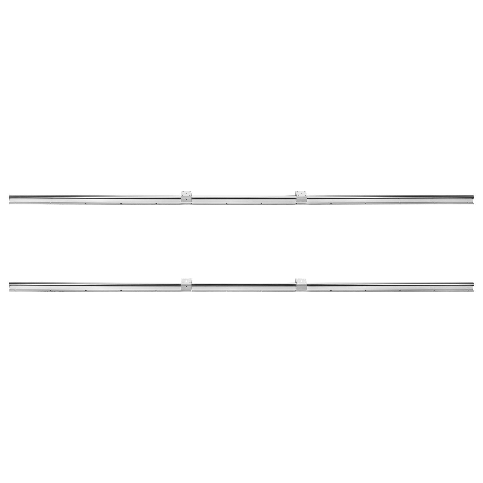 VEVOR Linear Guide Rail Set, SBR16 2000mm, 2 PCS 78.7 In 2000 Mm SBR16 Guide Rails And 4 PCS SBR16UU Slide Blocks
