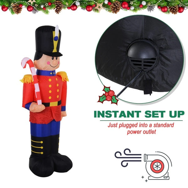 Inflatable Nutcracker Toy Soldier (6 ft)