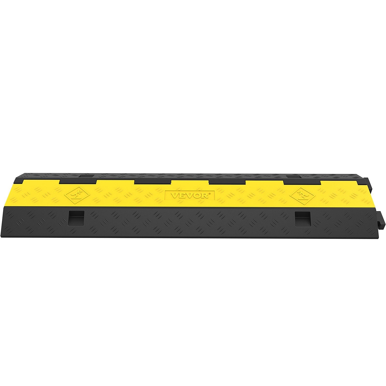 VEVOR Cable Protector Ramp, 4-Pack (2 Channels) - 11,000 lb Capacity
