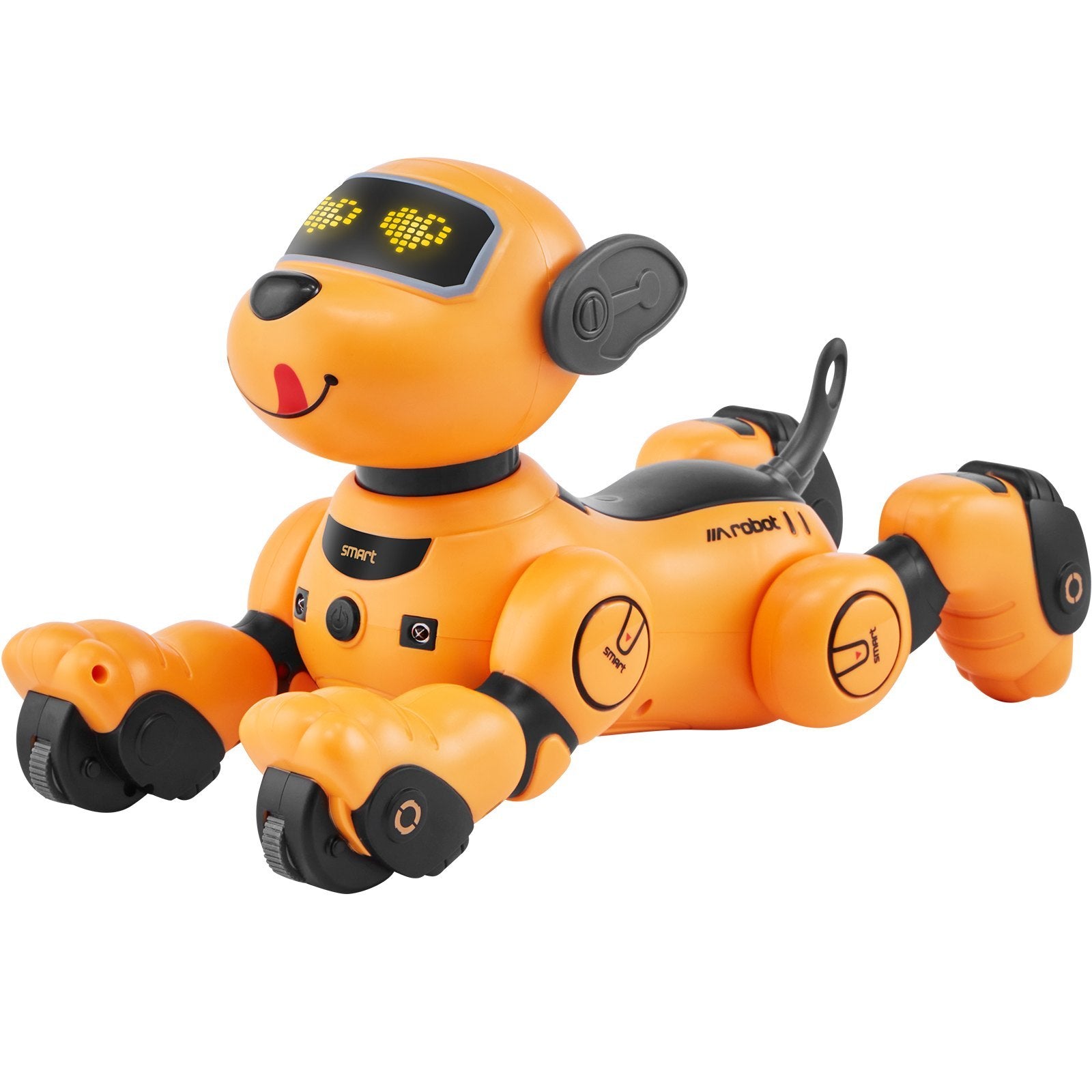 VEVOR RC Robot Dog Toy — Talking, Dancing, Touch & Voice Remote Control, Programmable