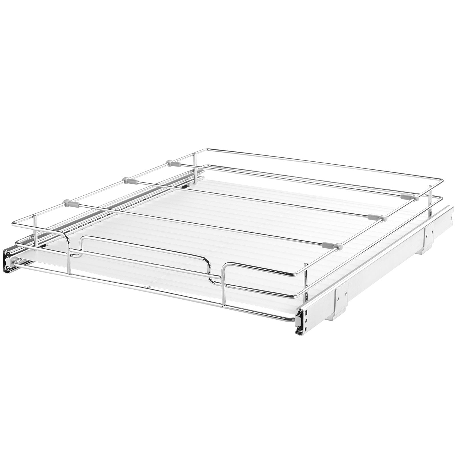 VEVOR 14W X 21D Pull Out Cabinet Organizer, Heavy Duty Slide Out Pantry Shelves