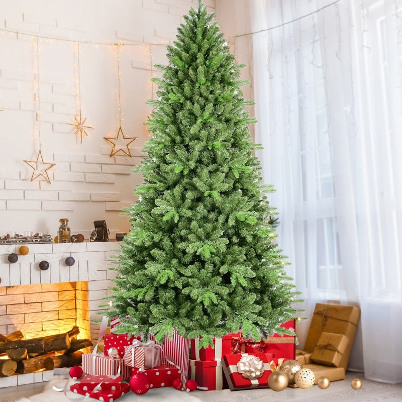 6ft PE/PVC Hybrid Christmas Tree - 1168 Lifelike Tips