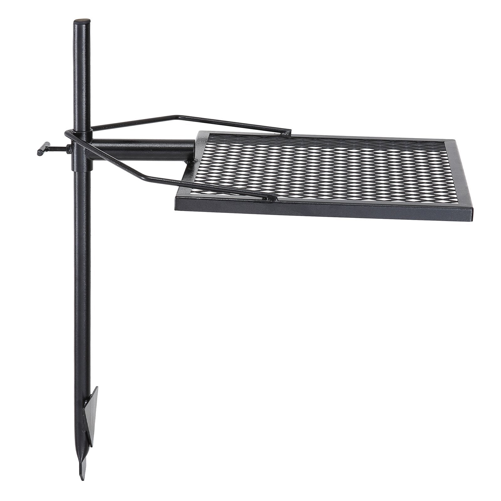 VEVOR Swivel Campfire Grill — 360° Adjustable Fire Pit Grill Grate