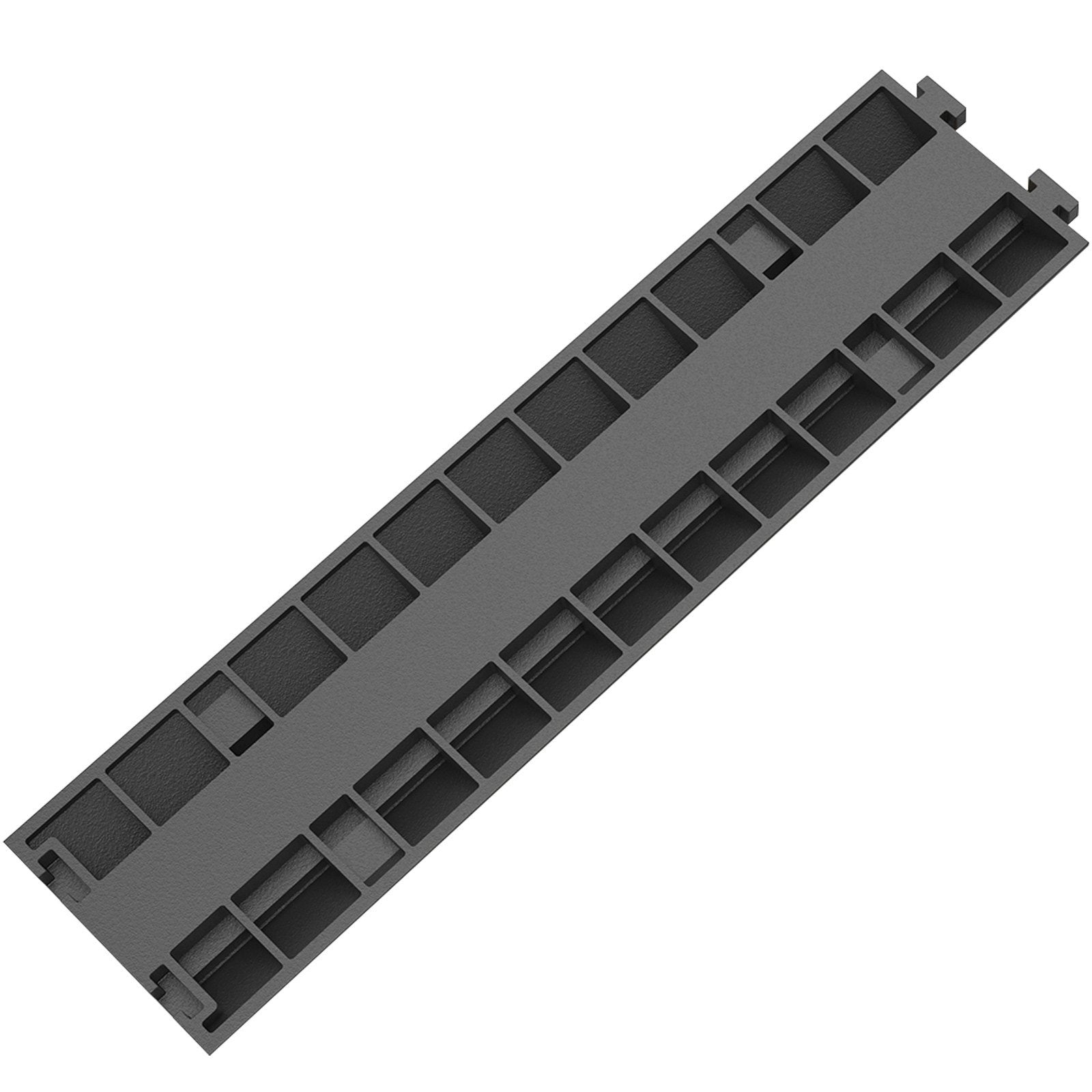 VEVOR Cable Protector Ramp, 4-Pack (2 Channels) - 11,000 lb Capacity