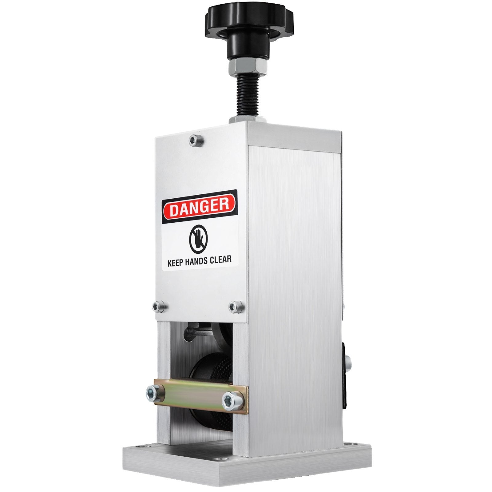 VEVOR Manual Wire Stripping Machine 0.06-0.98 Inches, Wire Stripper Machine With Hand Crank Portable, Wire Stripping Tool Aluminum Construction,for Scrap Copper Recycling