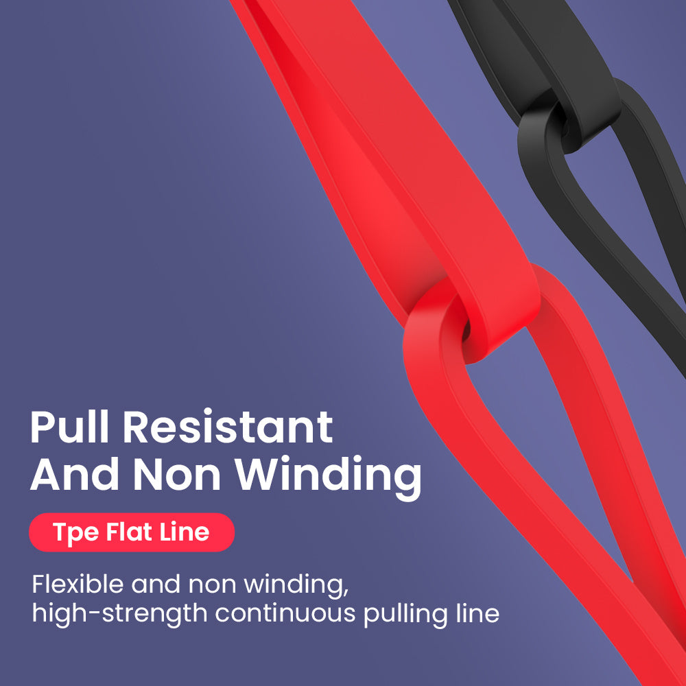 Retractable 3-in-1 Charging Cable with Stand & Storage (USB-A to USB-C/Micro/Lightning, 100 cm, 0.3 A (USB-A Input + 3 Tips)