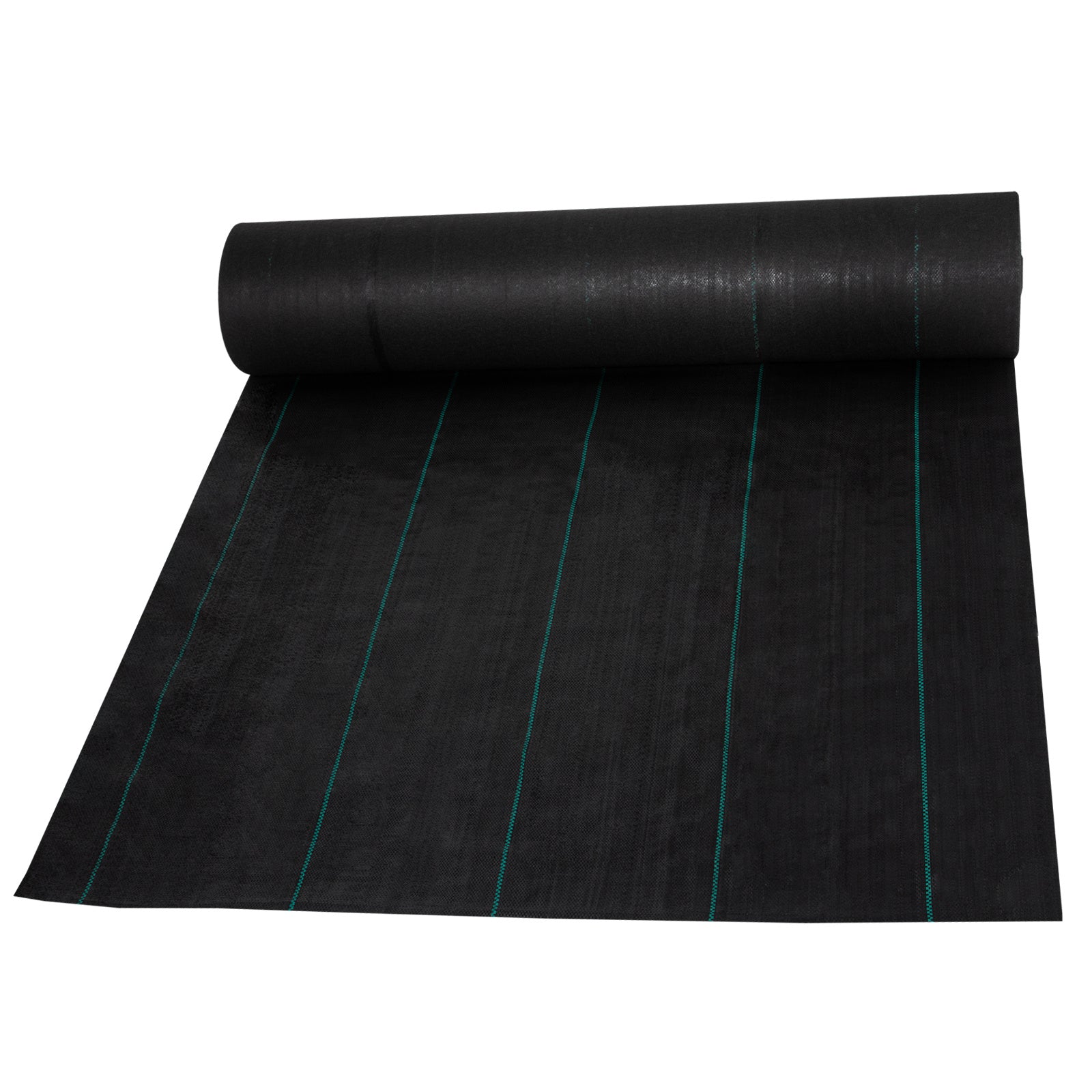 VEVOR Weed Barrier, 5.8oz Landscape Fabric, 3ft x 300ft Heavy-Duty Woven Geotextile - Black